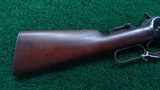 WINCHESTER MODEL 92 RIFLE CHAMBERED IN 38 WCF - 21 of 23