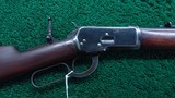 WINCHESTER MODEL 92 RIFLE CHAMBERED IN 38 WCF - 1 of 23