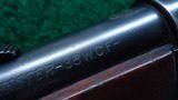 WINCHESTER MODEL 92 RIFLE CHAMBERED IN 38 WCF - 6 of 23