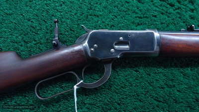 WINCHESTER MODEL 92 RIFLE CHAMBERED IN 38 WCF