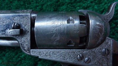 BEAUTIFUL HIGH CONDITION DELUXE FACTORY ENGRAVED LONDON NAVY - Image 12 of 19
