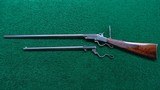 DELUXE CASED MAYNARD MODEL 1865 SPORTING RIFLE & SHOTGUN 2 BARREL SET - 22 of 25