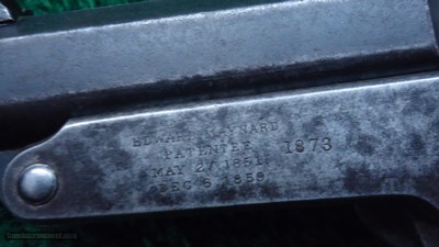 MAYNARD No. 8 IMPROVED HUNTING RIFLE IN CALIBER 35-30 MAYNARD - Image 7 of 22