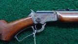 MARLIN MODEL 39A LEVER ACTION RIFLE CHAMBERED FOR 22 S, L or LR - 1 of 25