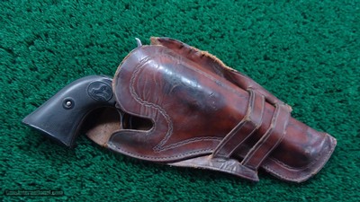 FIRST GEN COLT SAA IN 45 LC WITH HOLSTER - Image 19 of 19