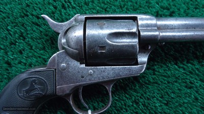 FIRST GEN COLT SAA IN 45 LC WITH HOLSTER - Image 6 of 19