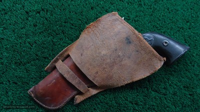 FIRST GEN COLT SAA IN 45 LC WITH HOLSTER - Image 18 of 19