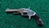 SMITH & WESSON MODEL 1 SECOND ISSUE TIP-UP REVOLVER - 2 of 13