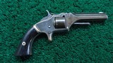 SMITH & WESSON MODEL 1 SECOND ISSUE TIP-UP REVOLVER