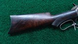 SPECIAL ORDER WINCHESTER 1886 PISTOLGRIP DELUXE RIFLE WITH 30 INCH LIGHTWEIGHT PART OCTAGON BARREL - 23 of 25