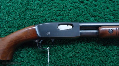 SCARCE REMINGTON MODEL 121SB WITH ROUTLEGE BORE FOR 22 LONG RIFLE