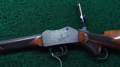 VERY FINE PEABODY MARTINI CREEDMORE ENGRAVED RIFLE - Image 2 of 25