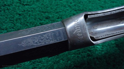 VERY FINE PEABODY MARTINI CREEDMORE ENGRAVED RIFLE - Image 15 of 25