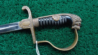 WWII GERMAN ARMY OFFICER DRESS SWORD - Image 2 of 11