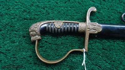 WWII GERMAN ARMY OFFICER DRESS SWORD