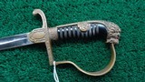 WWII GERMAN ARMY OFFICER DRESS SWORD - 2 of 11