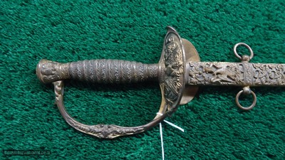 *Sale Pending* - E.A. ARMSTRONG MANUFACTURED PRESENTATION SWORD