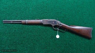VERY RARE WINCHESTER MODEL 1873 16 INCH SRC TRAPPER IN HARD TO FIND CALIBER 32-20 - Image 21 of 22