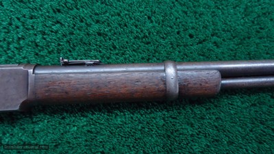 VERY RARE WINCHESTER MODEL 1873 16 INCH SRC TRAPPER IN HARD TO FIND CALIBER 32-20 - Image 5 of 22