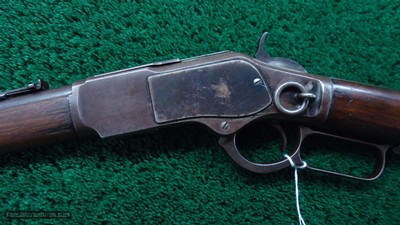 VERY RARE WINCHESTER MODEL 1873 16 INCH SRC TRAPPER IN HARD TO FIND CALIBER 32-20 - Image 2 of 22