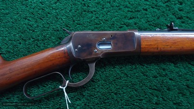 WINCHESTER MODEL 1892 RIFLE IN 38 WCF CALIBER