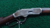 *Sale Pending* - RARE OPEN TOP WINCHESTER MODEL 1873 RIFLE IN 44 WCF - 1 of 23