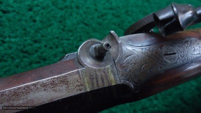 PHILADELPHIA HALFSTOCK SILVER-MOUNTED PERCUSSION SPORTING RIFLE - Image 11 of 25