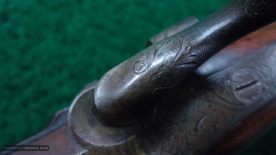 PHILADELPHIA HALFSTOCK SILVER-MOUNTED PERCUSSION SPORTING RIFLE - Image 13 of 25