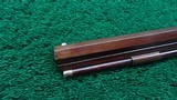 PHILADELPHIA HALFSTOCK SILVER-MOUNTED PERCUSSION SPORTING RIFLE - 19 of 25