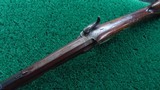 PHILADELPHIA HALFSTOCK SILVER-MOUNTED PERCUSSION SPORTING RIFLE - 4 of 25