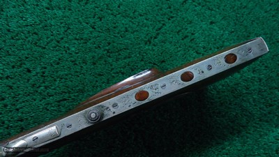 PHILADELPHIA HALFSTOCK SILVER-MOUNTED PERCUSSION SPORTING RIFLE - Image 14 of 25