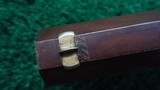 PHILADELPHIA HALFSTOCK SILVER-MOUNTED PERCUSSION SPORTING RIFLE - 17 of 25