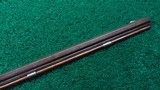 PHILADELPHIA HALFSTOCK SILVER-MOUNTED PERCUSSION SPORTING RIFLE BY TRYON - 7 of 22