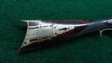 PHILADELPHIA HALFSTOCK SILVER-MOUNTED PERCUSSION SPORTING RIFLE BY TRYON - 20 of 22