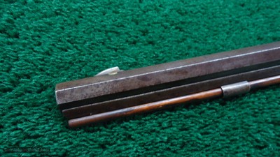 PHILADELPHIA HALFSTOCK SILVER-MOUNTED PERCUSSION SPORTING RIFLE BY TRYON - Image 16 of 22