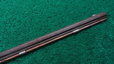 PHILADELPHIA HALFSTOCK SILVER-MOUNTED PERCUSSION SPORTING RIFLE BY TRYON - Image 7 of 22