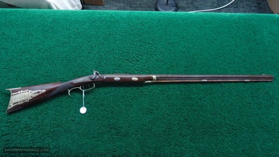 PHILADELPHIA HALFSTOCK SILVER-MOUNTED PERCUSSION SPORTING RIFLE BY TRYON - Image 22 of 22