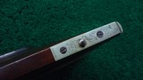 PHILADELPHIA HALFSTOCK SILVER-MOUNTED PERCUSSION SPORTING RIFLE BY TRYON - 12 of 22