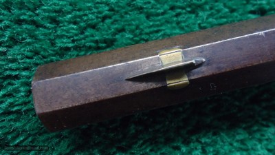 PHILADELPHIA HALFSTOCK SILVER-MOUNTED PERCUSSION SPORTING RIFLE BY TRYON - Image 15 of 22