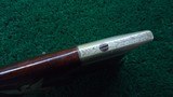 PHILADELPHIA HALFSTOCK SILVER-MOUNTED PERCUSSION SPORTING RIFLE BY TRYON - 17 of 22