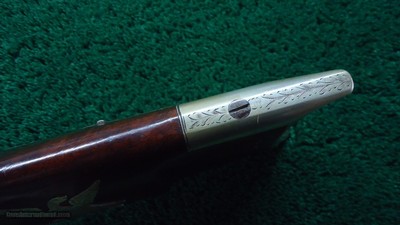 PHILADELPHIA HALFSTOCK SILVER-MOUNTED PERCUSSION SPORTING RIFLE BY TRYON - Image 17 of 22