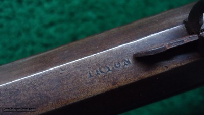 PHILADELPHIA HALFSTOCK SILVER-MOUNTED PERCUSSION SPORTING RIFLE BY TRYON - Image 6 of 22