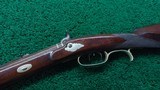 PHILADELPHIA HALFSTOCK SILVER-MOUNTED PERCUSSION SPORTING RIFLE BY TRYON - 2 of 22