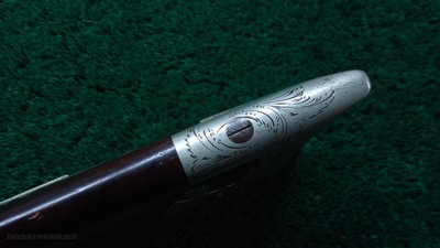 BLUNT & SYMS HALFSTOCK SILVER-MOUNTED PERCUSSION SPORTING RIFLE - Image 20 of 25