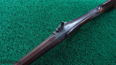 BLUNT & SYMS HALFSTOCK SILVER-MOUNTED PERCUSSION SPORTING RIFLE - Image 4 of 25