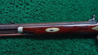BLUNT & SYMS HALFSTOCK SILVER-MOUNTED PERCUSSION SPORTING RIFLE - Image 18 of 25