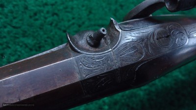 BLUNT & SYMS HALFSTOCK SILVER-MOUNTED PERCUSSION SPORTING RIFLE - Image 11 of 25