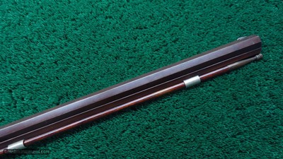 BLUNT & SYMS HALFSTOCK SILVER-MOUNTED PERCUSSION SPORTING RIFLE - Image 7 of 25