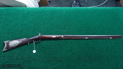 BLUNT & SYMS HALFSTOCK SILVER-MOUNTED PERCUSSION SPORTING RIFLE - Image 25 of 25