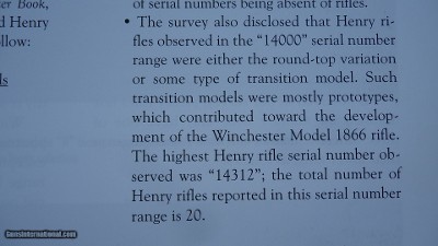 VERY RARE ROUND TOP HENRY RIFLE - Image 17 of 24